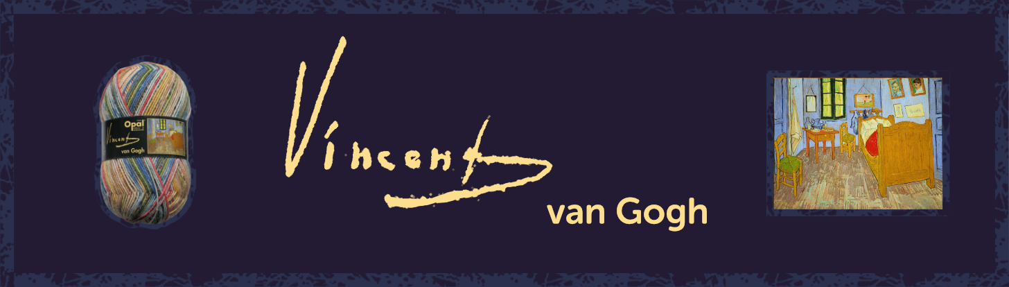 Banner Opal 4-draads sokkenwol Vincent van Gogh