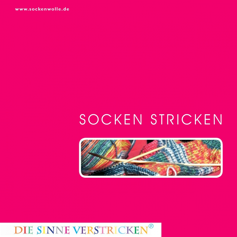 Voorblad van het Duitstalige boek Socken Stricken