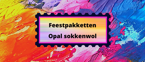 Feestpakketten Opal sokkenwol met korting en gratis verzending!