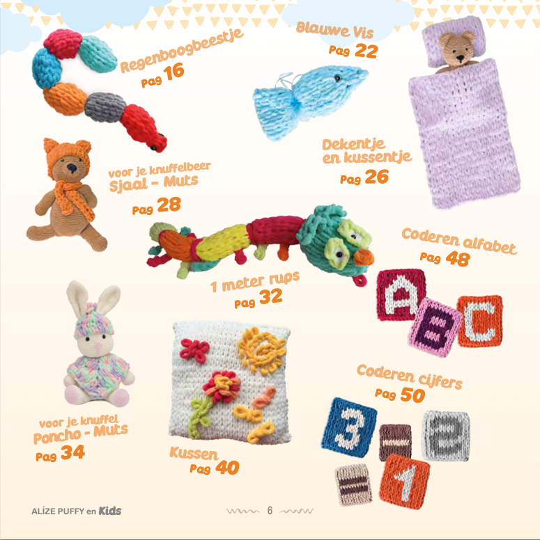 Inhoudsopgave Puffy Kids Doeboek 1