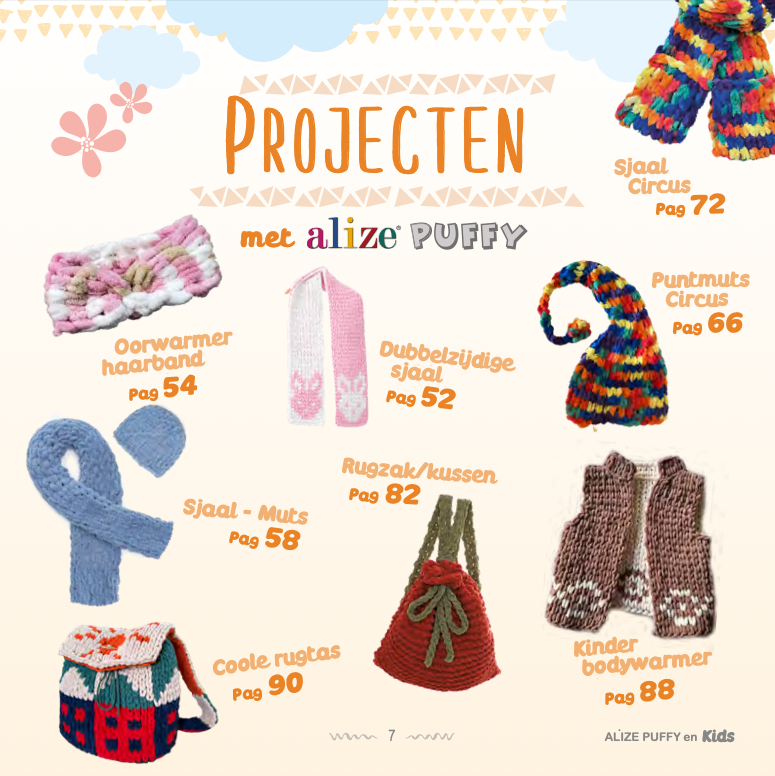 Inhoudsopgave Puffy Kids Doeboek 2