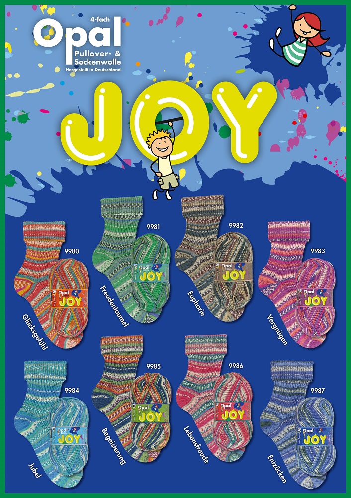 Opal 4-draads sokkenwol Joy