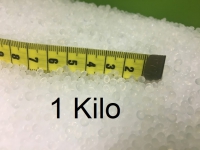 1 kilo kunststof granulaat voor verzwaring BIO PE