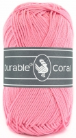 Durable Coral Glanskatoen 50 gram - 0232 Pink