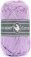 Durable Coral Glanskatoen 50 gram - 0396 Lavender