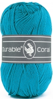 Durable Coral Glanskatoen 50 gram - 0371 Turquoise