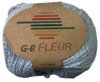 GB Wolle Fleur 23% Zijde - 77% Katoen 06 Lichtblauw