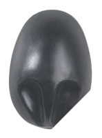 Kaola neus zwart 21 mm per stuk