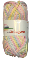 GB Wolle Schulgarn Color 100% katoen - 1 Pasteltint