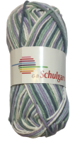 GB Wolle Schulgarn Color 100% katoen - 5 lilatint