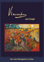 Opal 4 draads sokkenwol Vincent van Gogh 5433 Der rote Weingarten in Arles