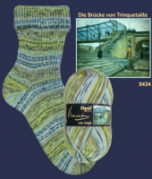 Opal 4 draads sokkenwol Vincent van Gogh 5434 Die Brücke von Trinquetaille