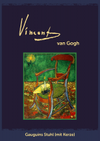 Opal 4 draads sokkenwol Vincent van Gogh 5436 Gauguins Stuhl (mit Kerze)
