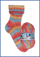 Opal 8 draads sokkenwol XLarge Wilder Winter 11184 zuckersüße Frostbeere