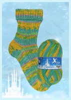 Opal 8 draads sokkenwol XLarge Eispalast 11012 Winterlicher Mauerturm