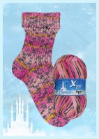 Opal 8 draads sokkenwol XLarge Eispalast 11014 Arktische Residenz