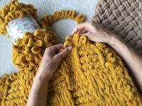 Workshop tijdens de Knit en Knot 2023