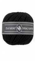 Durable Macrame 325 Zwart / Black
