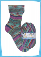 Opal 4-draads sokkenwol Crasy Waters 11310 Blubberblasenplatzen