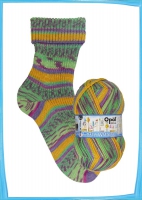 Opal 4-draads sokkenwol Crasy Waters 11313 Gummistiefellaufsteg