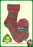 Opal 4-draads sokkenwol Schafpate 15 | 11367 Waldbeeren