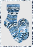 Opal 8 draads sokkenwol XLarge Frosty Ice 11352 gefrorender Bergsee
