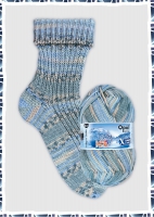 Opal 8 draads sokkenwol XLarge Frosty Ice 11355 eiskaltes Wasser