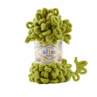 Puffy Deken pakket zonder magazine 011 Pistachio Green